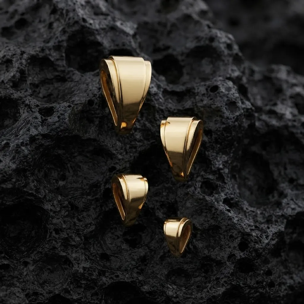 Jewelry Bail v7 3D print model 3D Print Model .c4d .max .obj .3ds .fbx .stl .blend