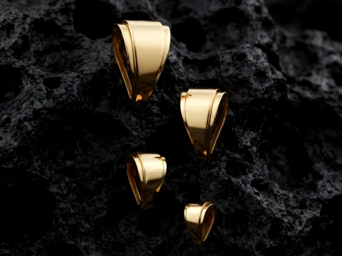 Jewelry Bail v7 3D print model 3D Print Model