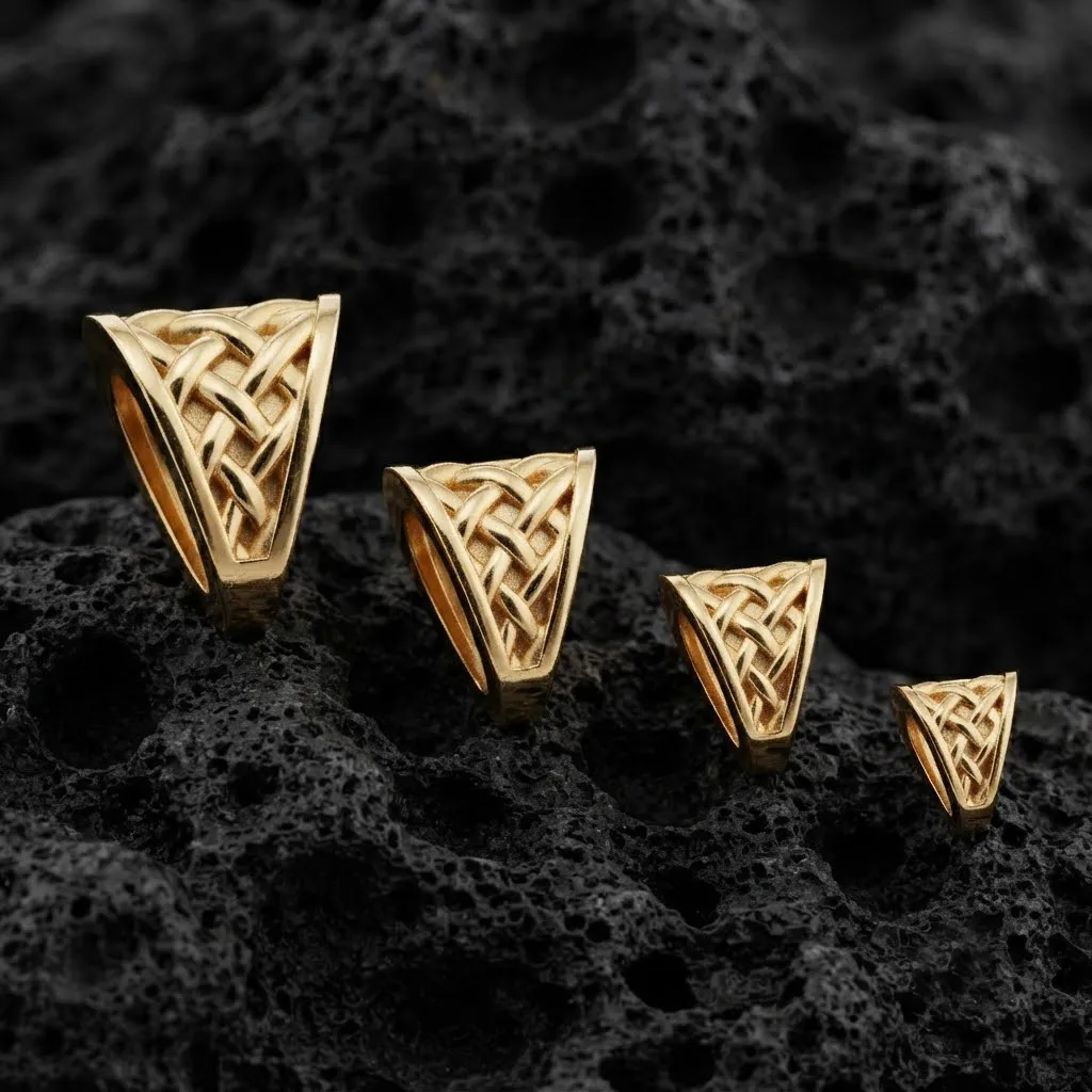 Jewelry Bail v15 3D Print Model .c4d .max .obj .3ds .fbx .stl .blend 