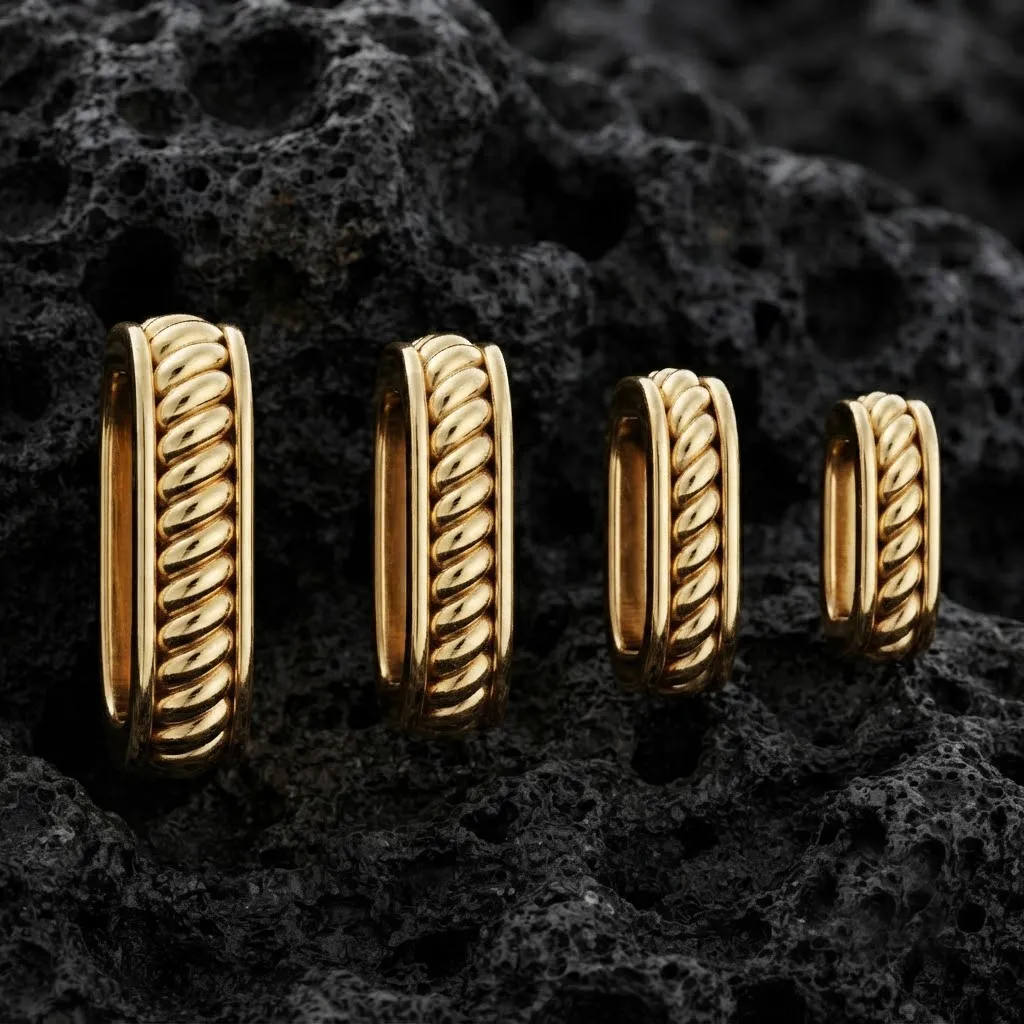 Jewelry Bail v17 3D print model 3D Print Model .c4d .max .obj .3ds .fbx .stl .blend