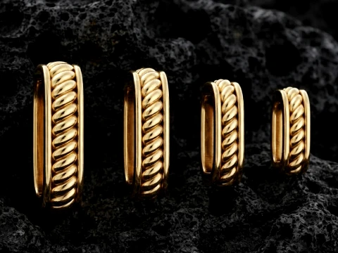 Jewelry Bail v17 3D print model 3D Print Model