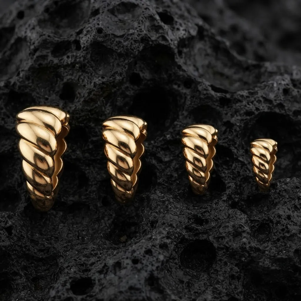 Jewelry Bail v19 3D print model 3D Print Model .c4d .max .obj .3ds .fbx .stl .blend 