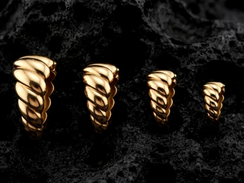 Jewelry Bail v19 3D print model 3D Print Model