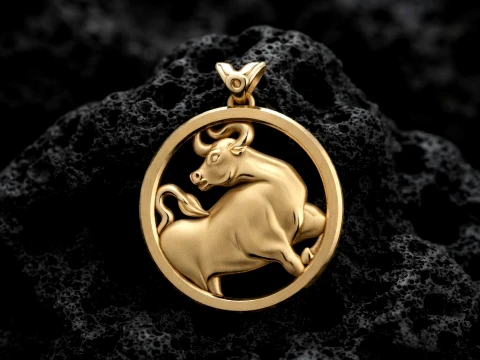 Zodiac Taurus Pendant Light 3D print model 3D Print Model