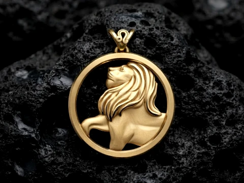 Zodiac Leo Pendant Light 3D print model 3D Print Model