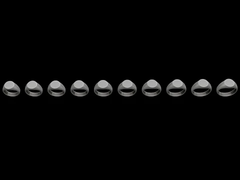쥬얼리 인장 반지 v1 S 사이즈 3D 프린트 모델 3D 프린트 모델