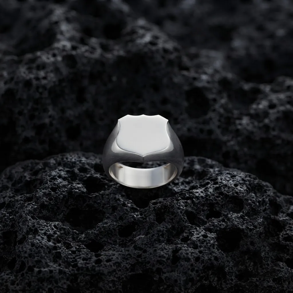 Schmuck Siegelring v3 M Gr&ouml;&szlig;e 3D-Druckmodell 3D Druckmodell .c4d .max .obj .3ds .fbx .stl .blend 