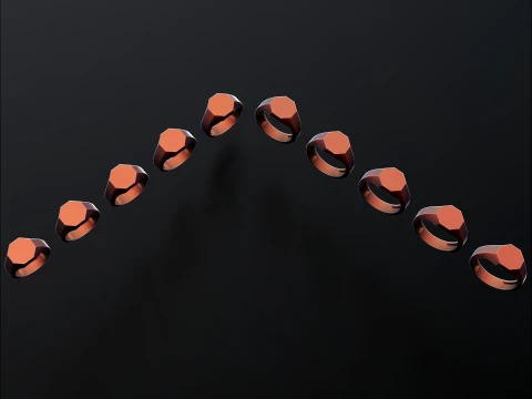 Bijoux Chevali&egrave;re v4 Taille S Mod&egrave;le d'impression 3D Modèles 3D en vedette