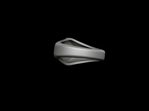 ジュエリー シグネット リング v5 S サイズ 3D プリント モデル 3Dプリントモデル