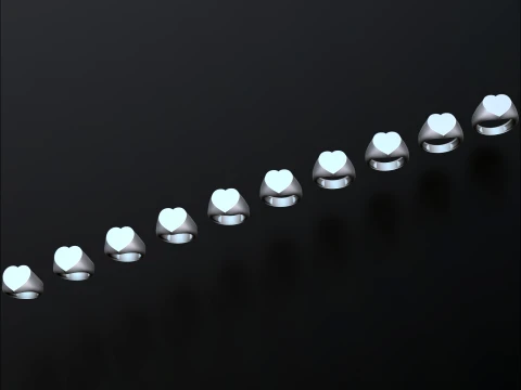 Bijoux Chevali&egrave;re v6 Taille M Mod&egrave;le d'impression 3D Modèles 3D en vedette