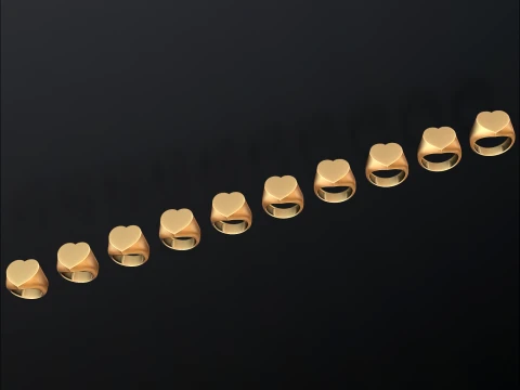 Bijoux Chevali&egrave;re v6 Taille L Mod&egrave;le d'impression 3D Modèles 3D en vedette