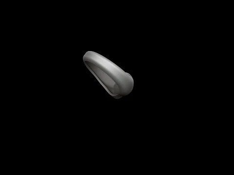 Jewelry Signet Ring v7 S Size 3D Print Model