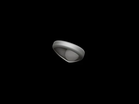 Jewelry Signet Ring v9 S Size 3D print model 3D Print Model