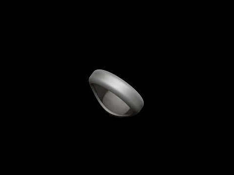 Jewelry Signet Ring v12 S Size 3D print model 3D Print Model