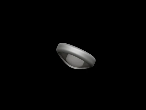 Jewelry Signet Ring v13 S Size 3D print model 3D Print Model