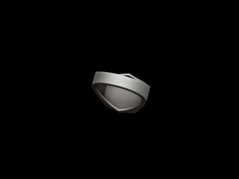 Jewelry Signet Ring v14 L Size 3D print model 3D Print Model