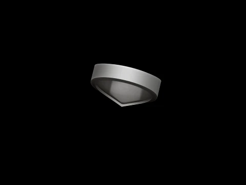 Jewelry Signet Ring v15 S Size 3D print model 3D Print Model