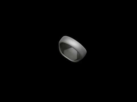Jewelry Signet Ring v17 M Size 3D print model 3D Print Model
