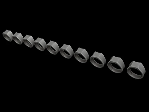 Jewelry Signet Ring v18 S Size 3D print model 3D Print Model