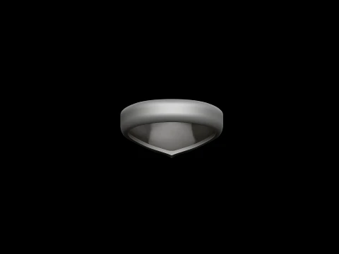 Jewelry Signet Ring v22 S Size 3D print model 3D Print Model