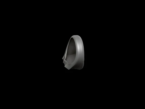 Anello con sigillo per gioielli v22 Modello di stampa 3D taglia L Modello di stampa 3D