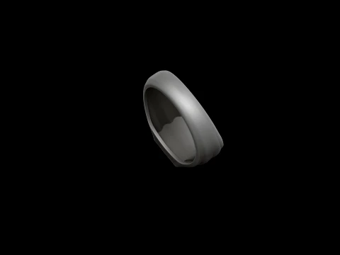 Jewelry Signet Ring v23 S Size 3D print model 3D Print Model