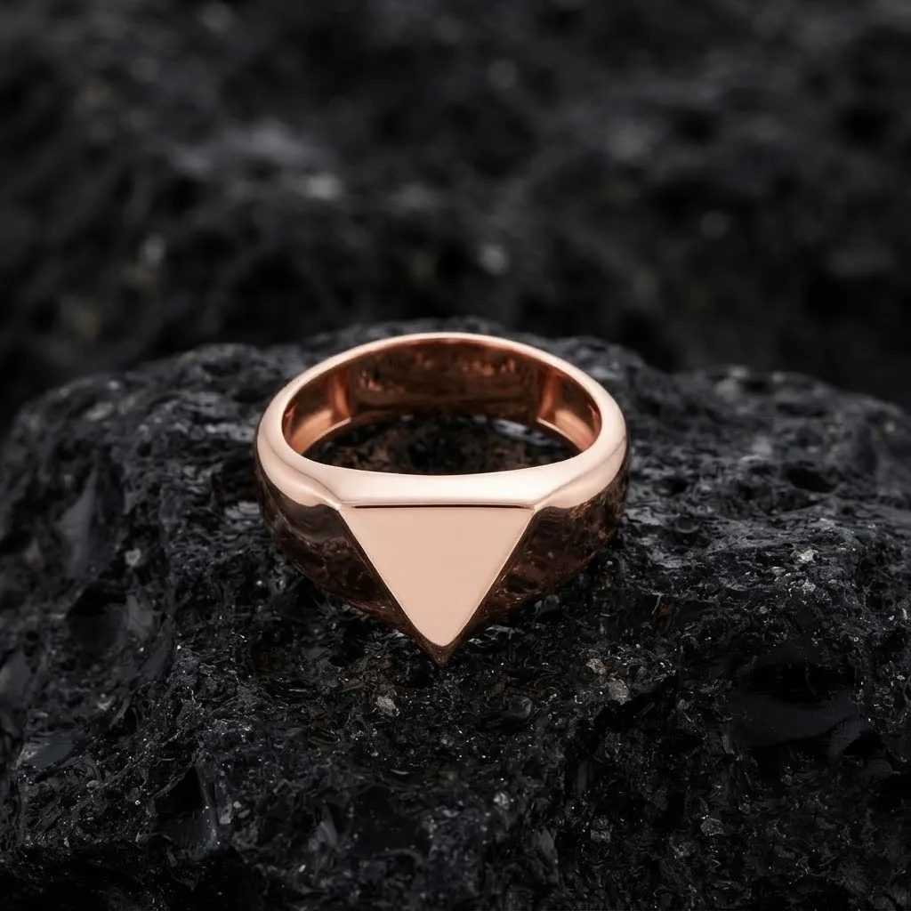 Jewelry Signet Ring v24 S Size 3D print model 3D Print Model .c4d .max .obj .3ds .fbx .stl .blend 