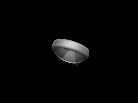 Jewelry Signet Ring v24 S Size 3D print model 3D Print Model