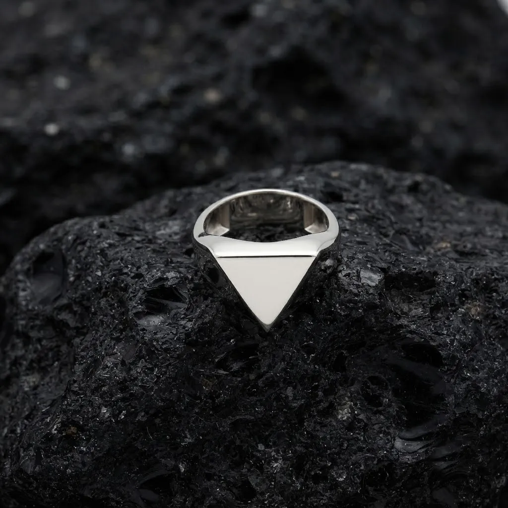 Jewelry Signet Ring v24 M Size 3D print model 3D Print Model .c4d .max .obj .3ds .fbx .stl .blend 