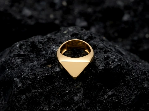 Sieraden Zegelring v24 L-formaat 3D-printmodel 3D printmodel