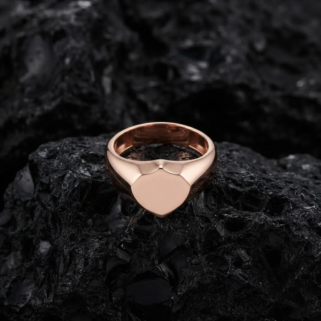 Jewelry Signet Ring v25 S Size 3D print model 3D Print Model .c4d .max .obj .3ds .fbx .stl .blend 