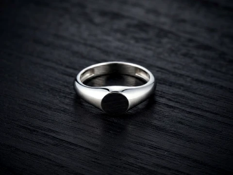Jewelry Ring v1 M Size 3D print model 3D Принт Модель