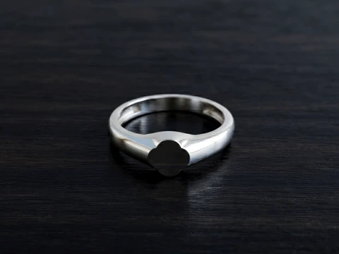 Jewelry Ring v2 M Size 3D print model 3D Print Model