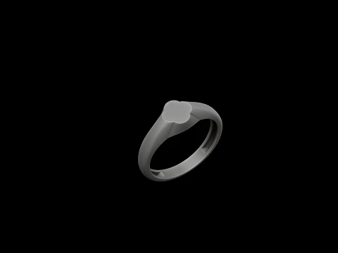 Jewelry Ring v2 M Size 3D print model 3D Print Model