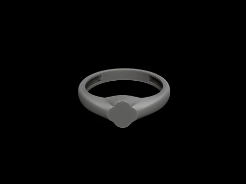 Jewelry Ring v2 M Size 3D print model 3D Print Model