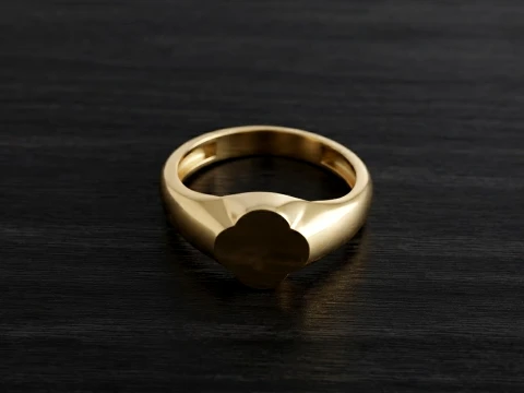 Jewelry Ring v2 L Size 3D print model 3D Print Model