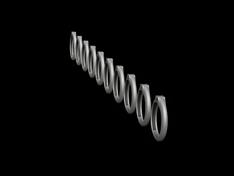 Jewelry Ring v3 S Size 3D print model 3D Print Model