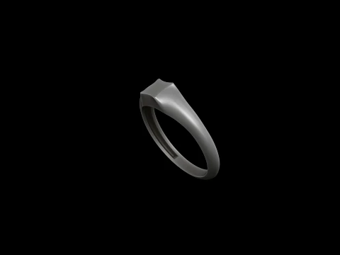 Jewelry Ring v3 M Size 3D print model 3D Print Model