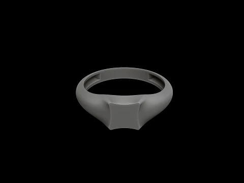 Jewelry Ring v3 L Size 3D print model 3D Print Model