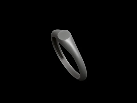 Jewelry Ring v4 S Size 3D print model 3D Print Model