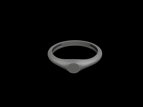 Jewelry Ring v4 S Size 3D print model 3D Print Model
