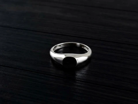 Jewelry Ring v4 M Size 3D print model Modello di stampa 3D