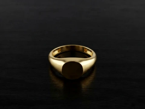 Jewelry Ring v4 L Size 3D print model Modello di stampa 3D