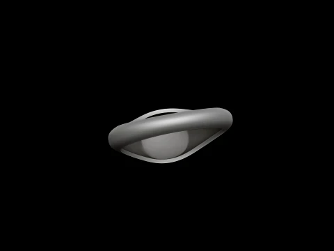 Jewelry Ring v4 L Size 3D print model 3D Print Model