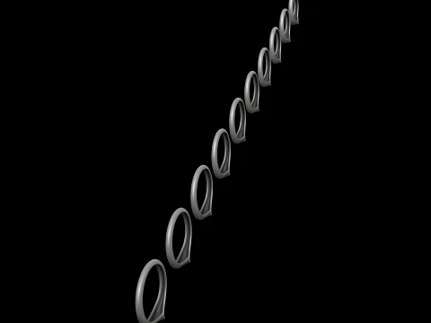 Jewelry Ring v12 S Size 3D print model 3D Print Model