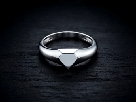 Jewelry Ring v12 M Size 3D print model 3D Print Model
