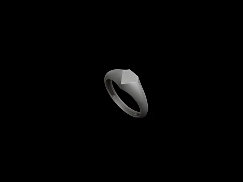 Jewelry Ring v12 M Size 3D print model 3D Print Model