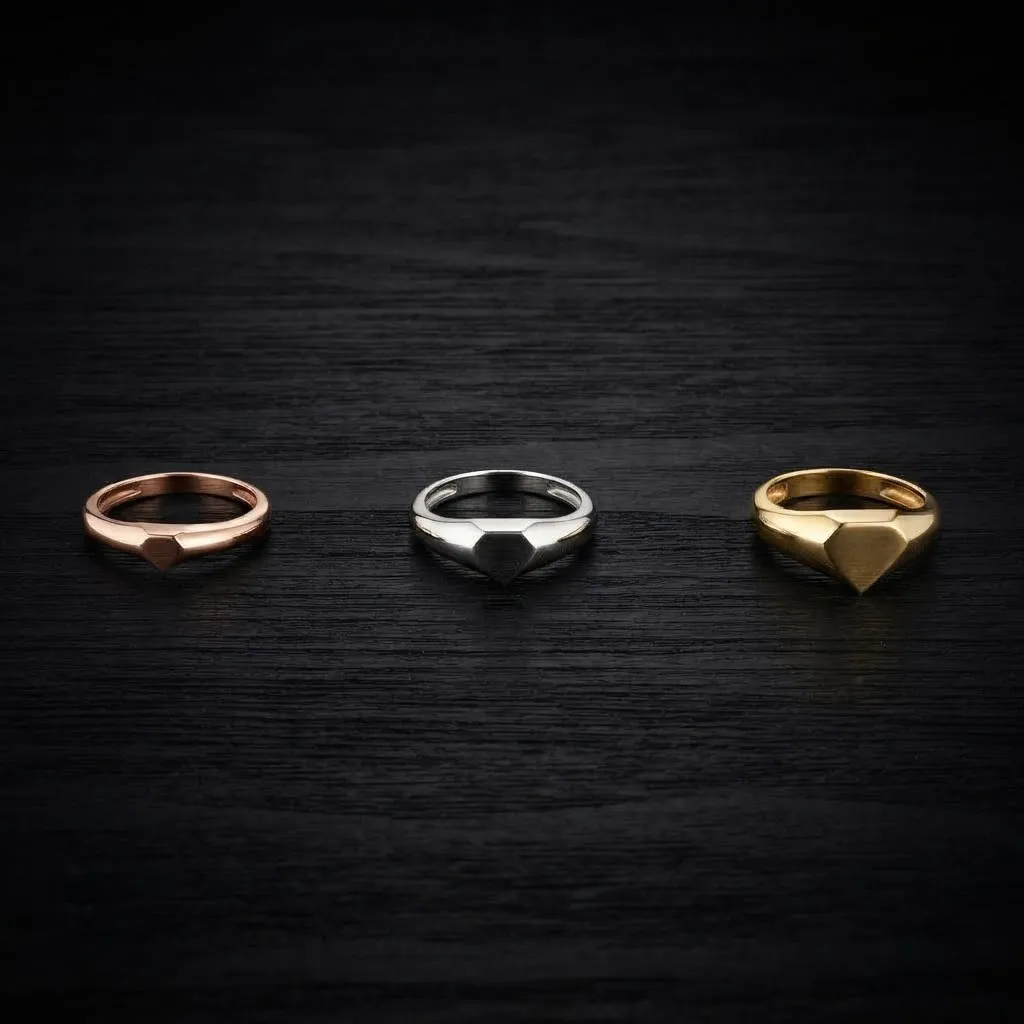 Jewelry Ring v12 S M L Sizes Pack 3D Print Model .c4d .max .obj .3ds .fbx .stl .blend