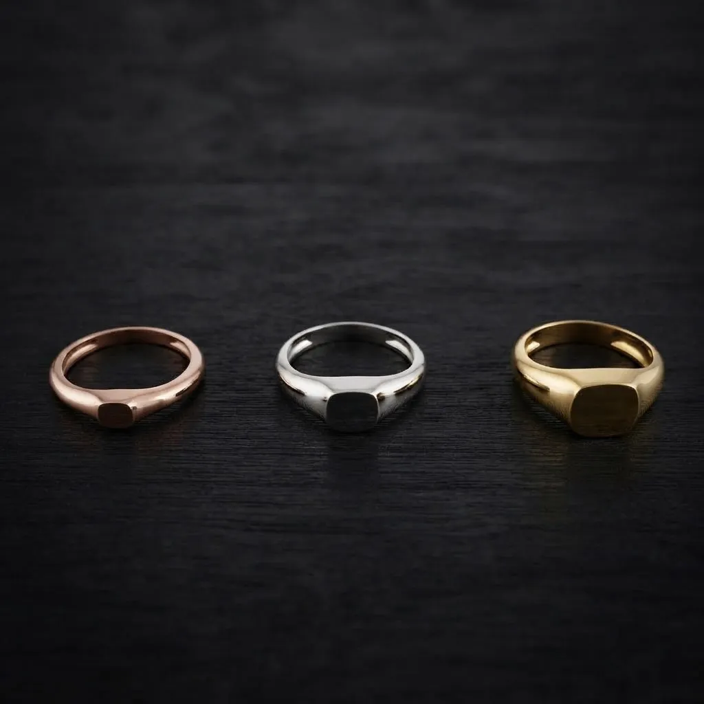 Jewelry Ring v13 S M L Sizes Pack 3D Print Model .c4d .max .obj .3ds .fbx .stl .blend