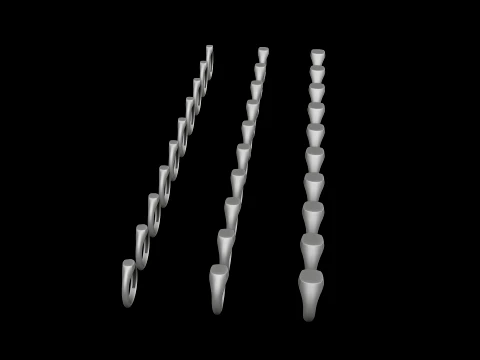 Jewelry Ring v13 S M L Sizes Pack 3D Print Model